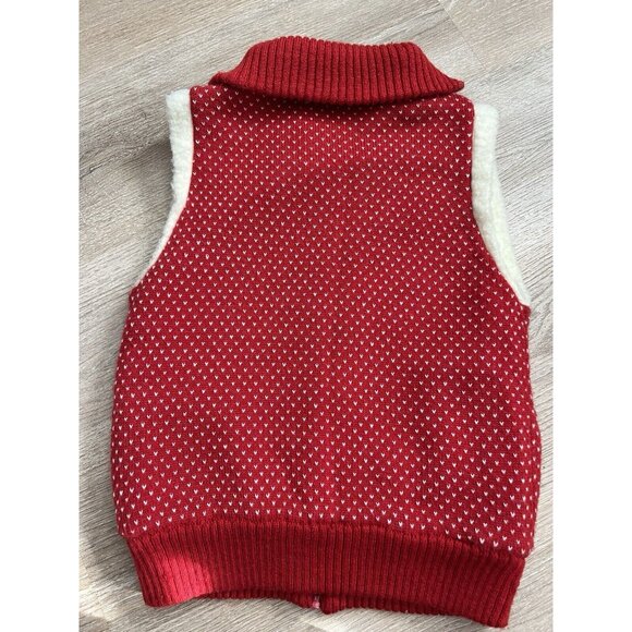 Vintage The Italian Mob Sweater Vest Top Womens Size Small Fair Isle - Picture 10 of 11
